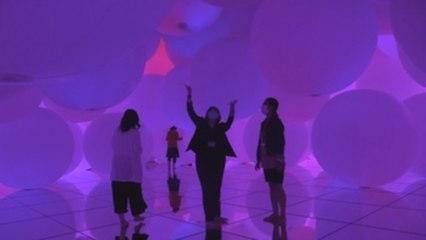TeamLab propone sumergirse en el arte con distancia de seguridad en Tokio