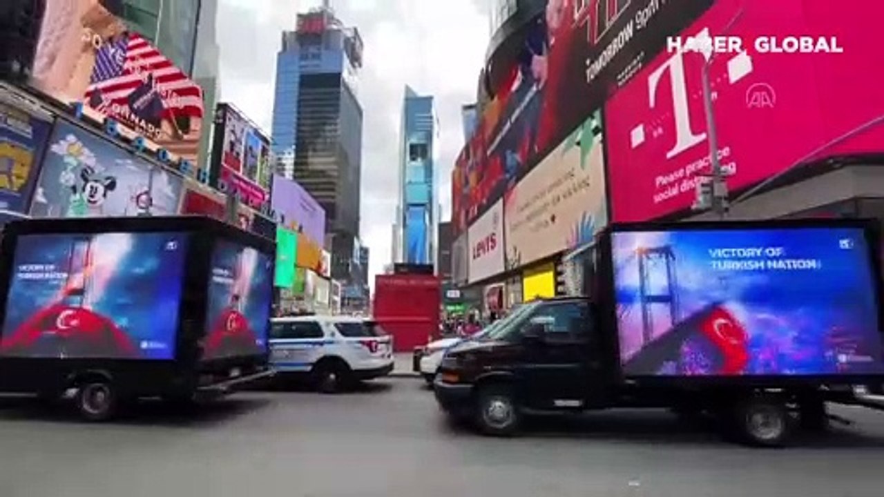 Aynı bölgede gün boyu uçuş yapıldı! ABD'de 15 Temmuz böyle anlatıldı