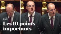 On résume le discours de Jean Castex à l'Assemblée nationale