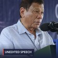 Palace edits out mentions of ABS-CBN, Rappler in Duterte speech