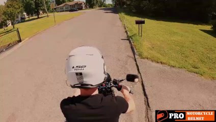 First Ride with LS2 Motorcycle Helmet and loving it
