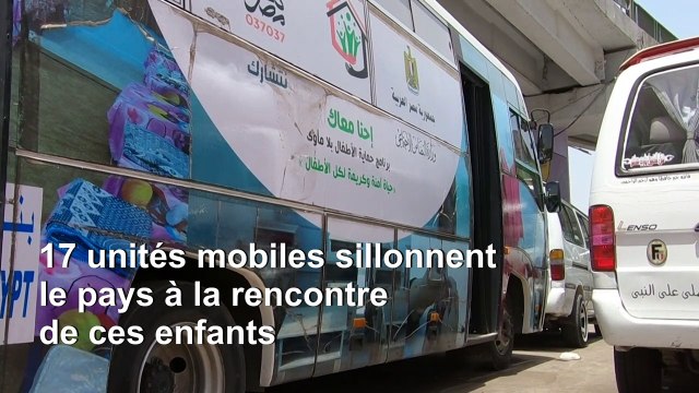 Au Caire, les enfants des rues victimes collatérales de la pandémie