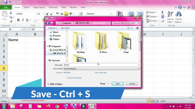 Microsot Excel File Menu In Hindi || Excel 2007, 2010, 2013, 2016 ||