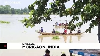 Floods wreak havoc in northeastern India