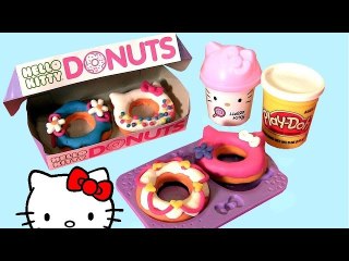 Download Video: Hello Kitty Play Doh Donuts Plastilina Doughnuts DIY  ハローキティ - キャラクター - サンリオ Dough Pâte à Modeler