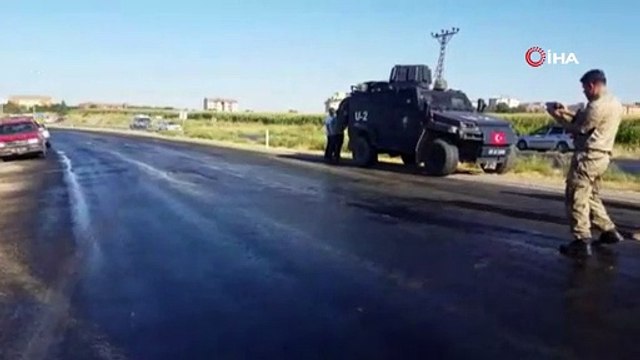 Eriyen asfalt kazaya davetiye çıkardı: 1 yaralı