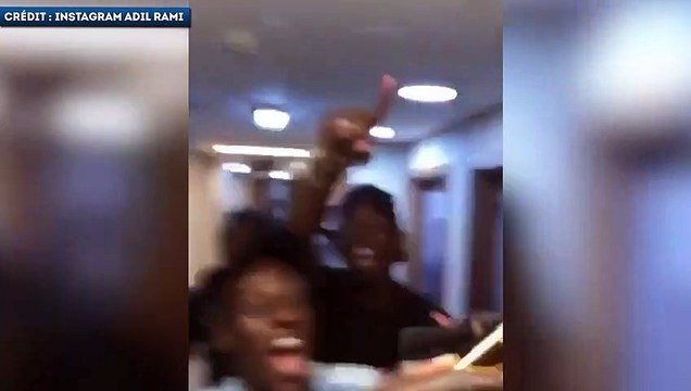 Adil Rami dévoile les images de la fameuse séquence de l'extincteur durant le Mondial 2018