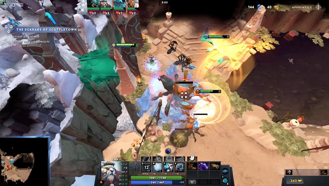 Dota 2 How to Win Aghanim's Labyrinth