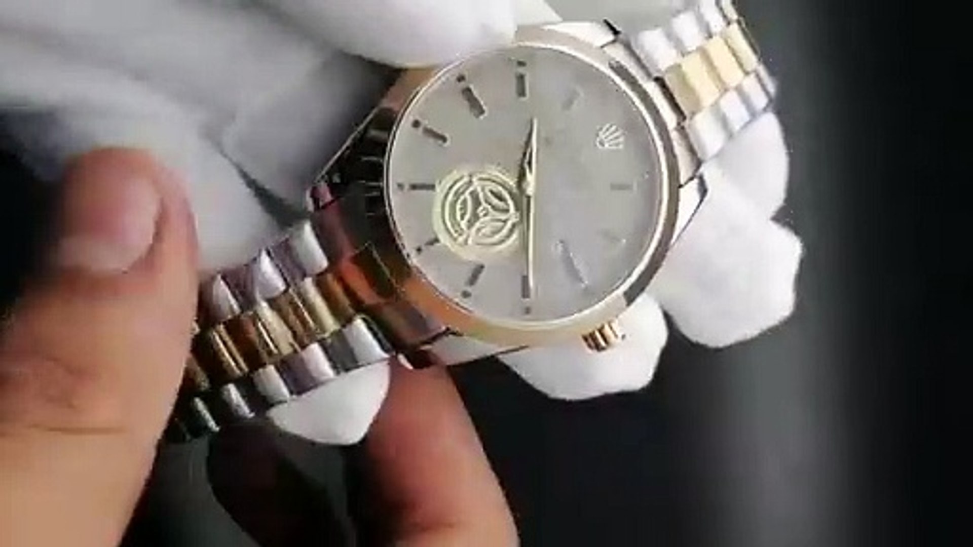 ⁣My Watch Collection - Rolex Watch Golden Silver Chain Part 4 - Watch Lover