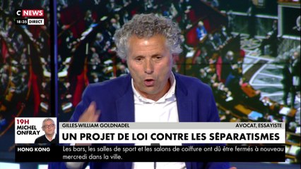 Gilles-William Goldnadel : 'C'est vrai que le discours se veut un peu couillu, on verra les actes'