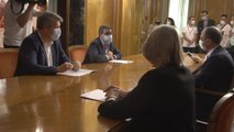 Reunión entre Ciudadanos, PSOE y PP sobre el Pacto contra el Transfuguismo