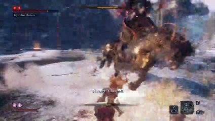 Sekiro: Shadows Die Twice - Gyoubu Oniwa Boss Fight - Gyonou