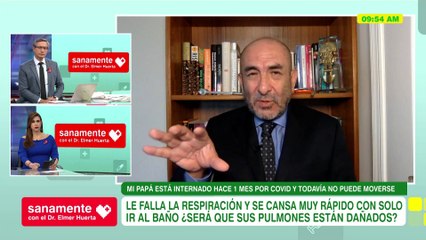 Sanamente con el Doctor Elmer Huerta: ¿Los pulmones de mi papá están dañados? (HOY)