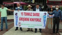 Islık diliyle 15 Temmuz darbe girişimini kınadılar