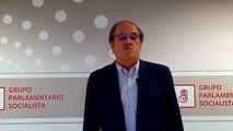 Ángel Gabilondo hace balance del primer año de PP y Ciudadanos en la Comunidad de Madrid