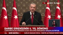 Cumhurbaşkanı Erdoğan, 15 Temmuz'un 4. yılında ulusa seslendi: Milletimizin yazdığı destan sıradan bir hikaye değil