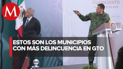 En Guanajuato, violencia se concentra en 5 municipios: Sedena