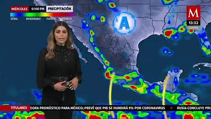 El clima para hoy 15 de julio, Pamela Longoria