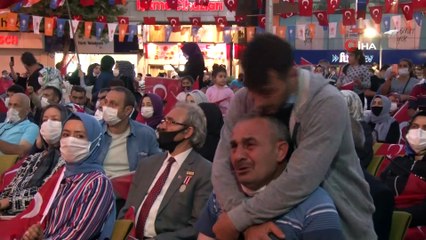 15 Temmuz Gazisi o görüntüleri izleyince gözyaşlarına boğuldu