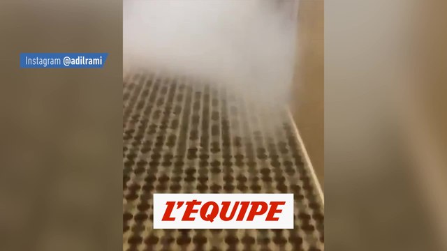 Adil Rami publie les images de la «soirée extincteur» - Foot - WTF