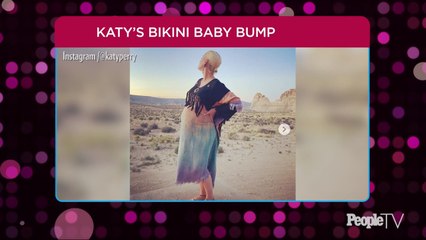 Pregnant Katy Perry Shows Off Baby Bump in a Swimsuit and Reveals Daughter's Sweet Nickname