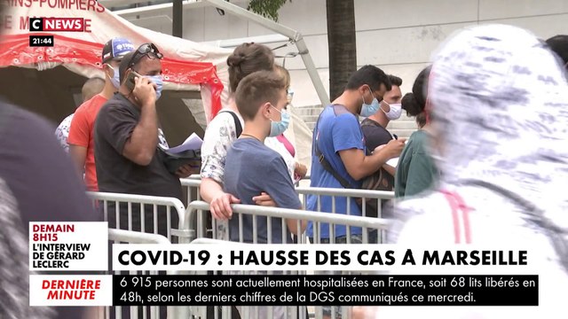 Marseille : les nouveaux cas de coronavirus repartent à la hausse