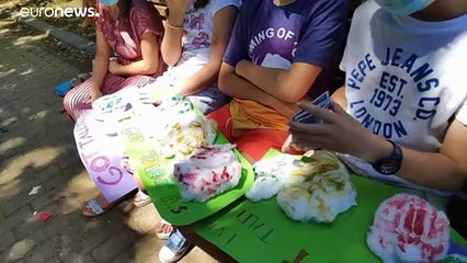 Campos de férias espanhóis em risco