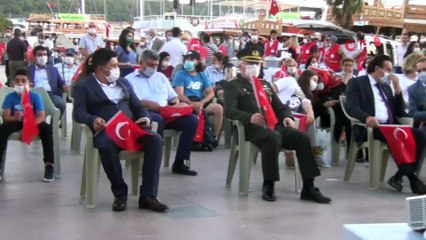 15 Temmuz Demokrasi ve Milli Birlik Günü’nün hüzünlü bir coşkuyla anıldı