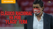Dedican en Chivas Clásico Nacional a Luis Fernando Tena, quien dio positivo a covid-19