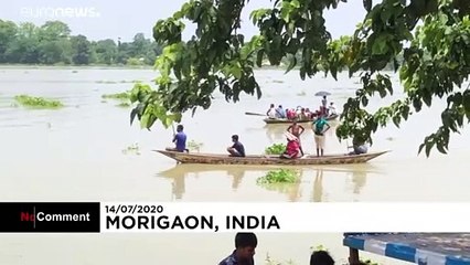 Indien: Der Monsunregen treibt Millionen in die Flucht