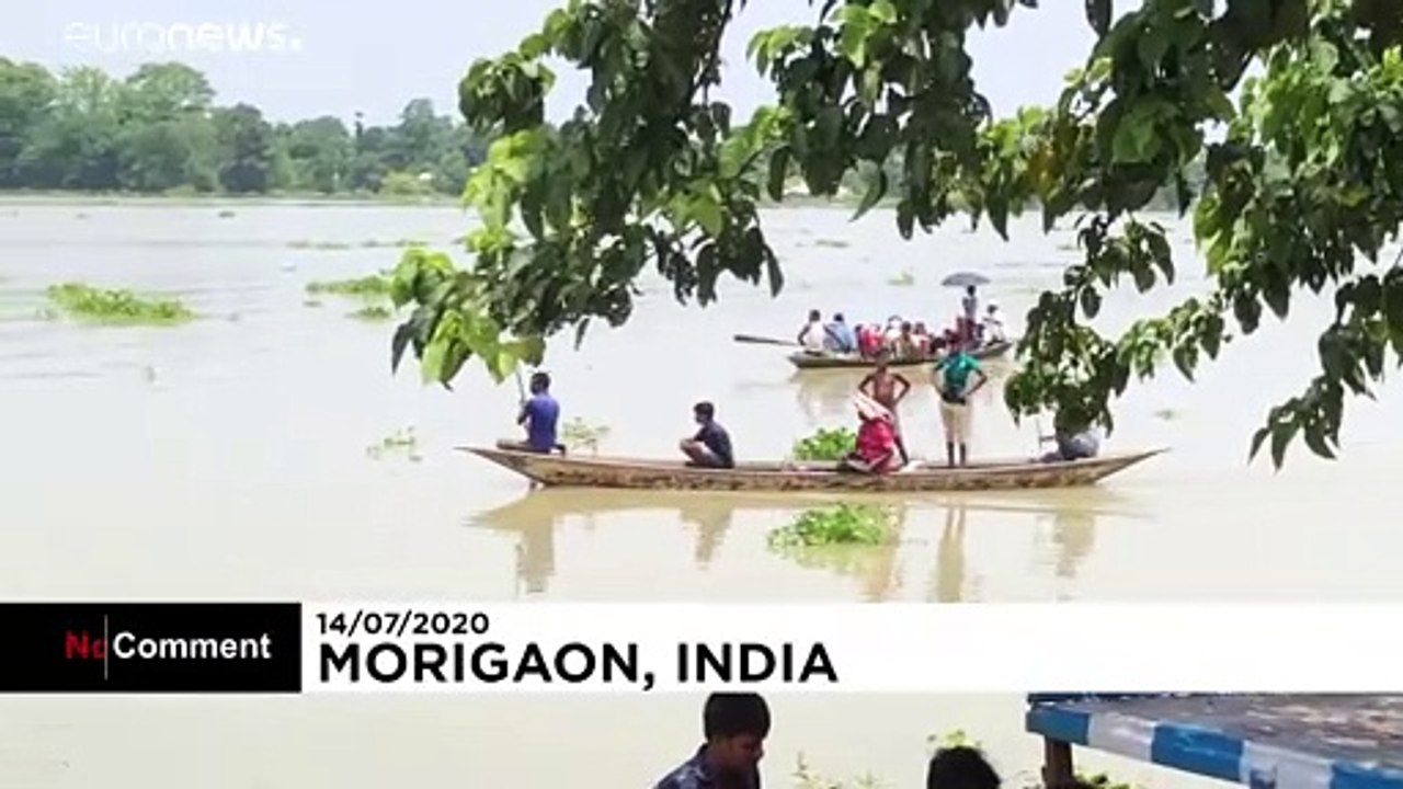 Indien: Der Monsunregen treibt Millionen in die Flucht