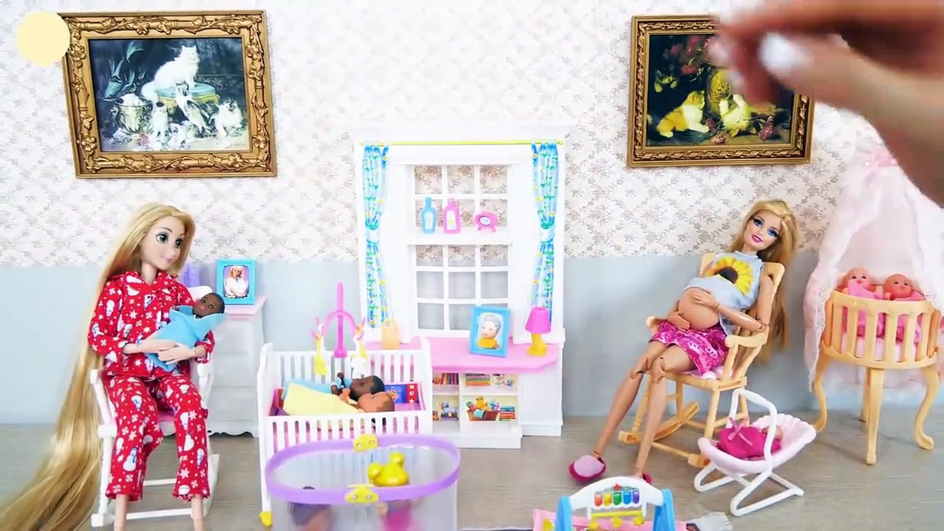 Barbie best sale baby room