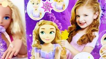 Disney Princess Rapunzel Hair Styling Doll Dress Up Vestido de princesa Prinzessinenkleid باربي