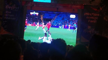 Detalles Reaccion Y Comentarios Del Segundo Tiempo Perú vs. Chile En Parque Keneddy