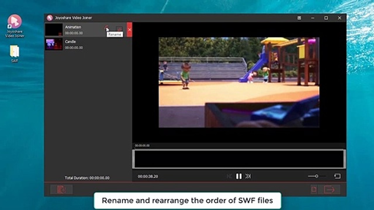 Wonder to Merge SWF Files into One? Keep watching!