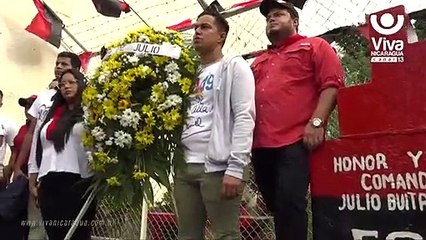 Rinden homenaje a Julio Buitrago, Padre de la Resistencia Urbana