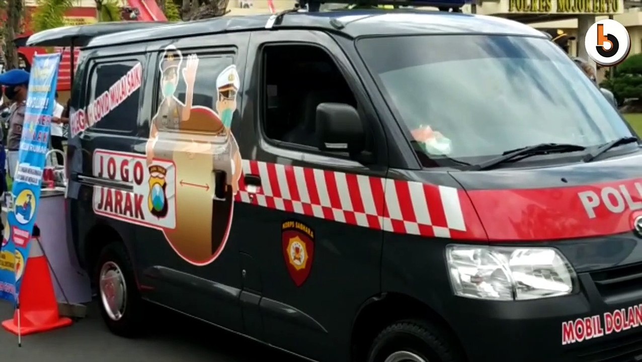 POLRES MOJOKERTO LAUNCHING MOBIL DAN MOTOR DOLAN DOLAN