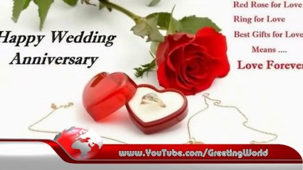Happy Wedding Anniversary wishes, SMS, Whatsapp video