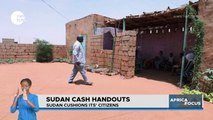 Sudan cash handouts