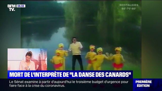 J. J. Lionel, l'interprète de La danse des canards , est mort
