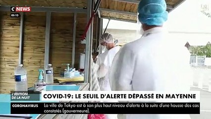 Coronavirus - Le seuil d'alerte est désormais dépassé en Mayenne et les autorités annoncent un doublement du nombre de personnes hospitalisées dans le département