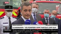 Pompier blessé à Etampes : Gérald Darmanin annonce des dépôts de plainte systématiques