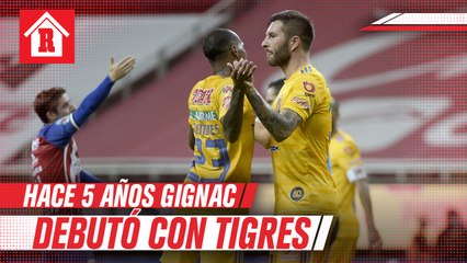 Gignac cumplió cinco años de su debut con la UANL