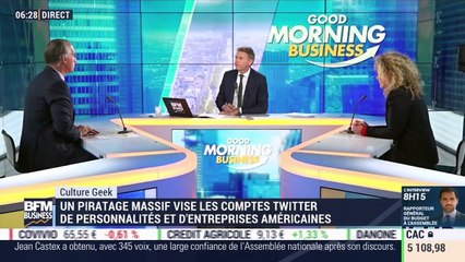 Culture Geek: Un piratage massif vise les comptes Twitter de personnalités et d'entreprises américaines, par Frédéric Simottel - 16/07