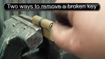 DIY Two Ways to remove a broken key