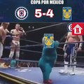 Cruz Azul sacó a Tigres de la Copa por México... DESCRIPCIÓN GRÁFICA