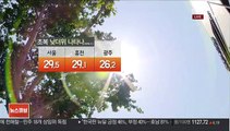 [날씨] '초복' 30도 안팎 낮더위…내륙 요란한 소나기
