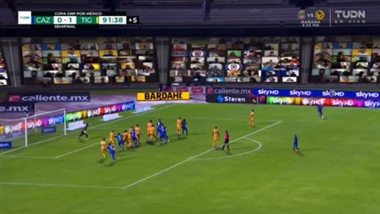 Gol Igor Lichnovsky Cruz Azul vs Tigres