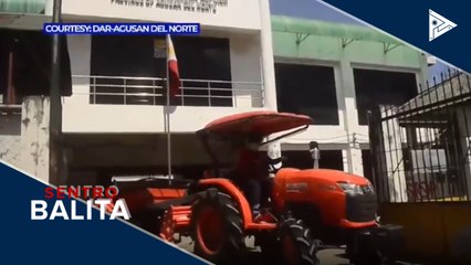 Mga magsasaka sa Agusan del Norte, nakatanggap ng farm equipment mula sa DAR