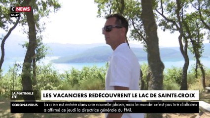 Les vacanciers redécouvrent le lac de Sainte-Croix